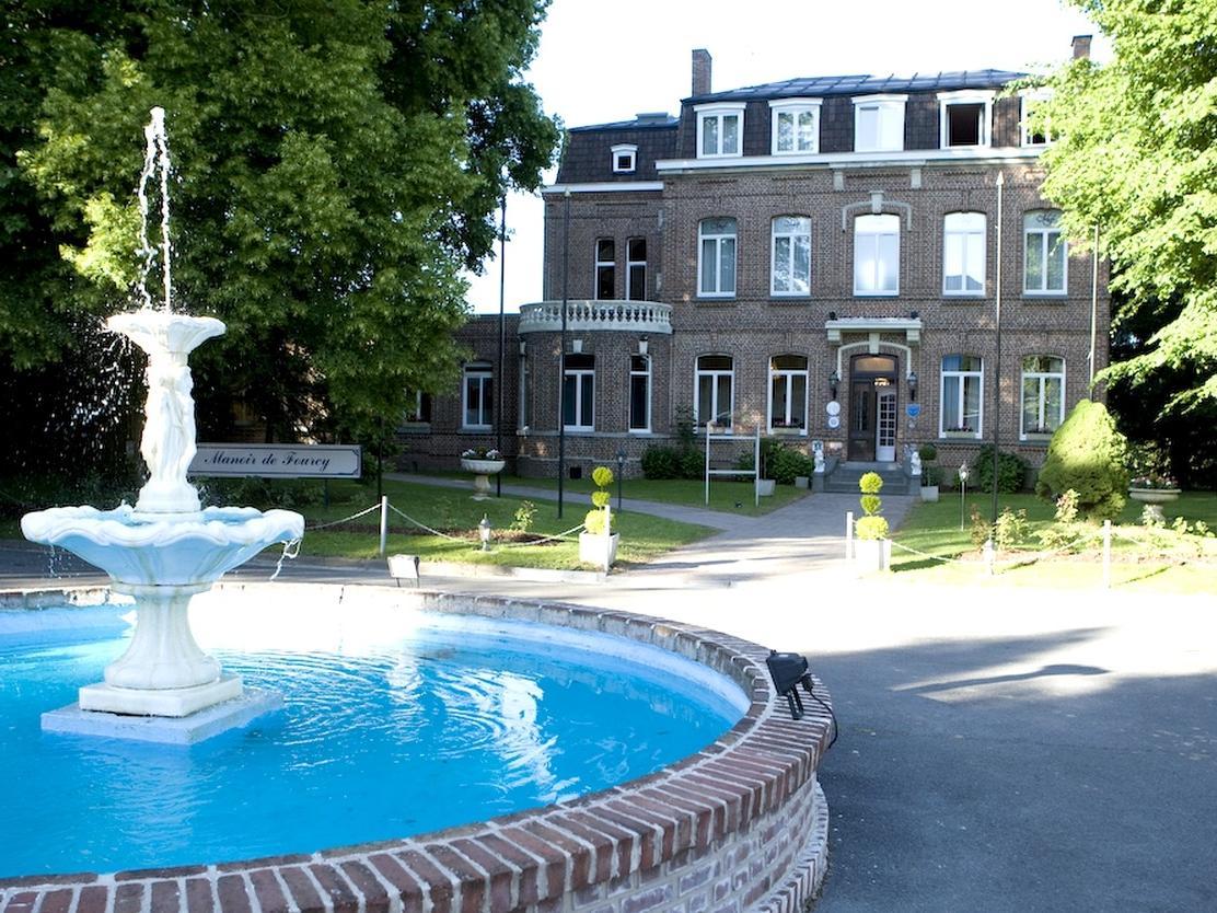 Logis Manoir De Fourcy Corbehem Exterior foto
