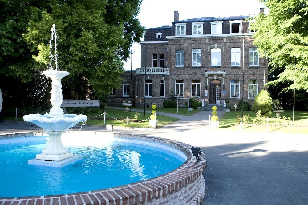 Logis Manoir De Fourcy Corbehem Exterior foto